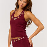 Groomet Halter Sweater Top - womens top/matching set collection