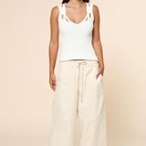 Cutout Detail Knit Tank