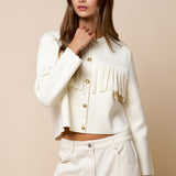 Button Down Sweater Jacket