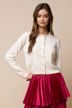 Button Down Sweater Cardigan