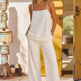 Striped Wide Leg Pant