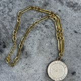 Large Disc Necklace