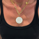 Large Disc Necklace
