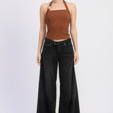 Hardware Halter Top