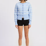 Front Button Knit Cardigan