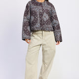 Quilted Boxy Jacket
