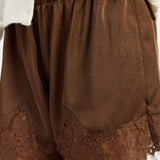 Satin Pajama Shorts