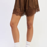 Satin Pajama Shorts