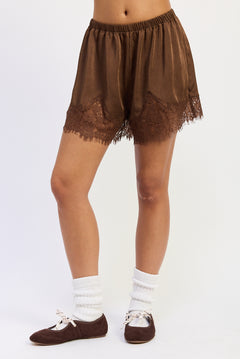 Satin Pajama Shorts