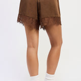 Satin Pajama Shorts