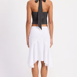 Buckle Halter Top - Charcoal, Women's Tops Collection