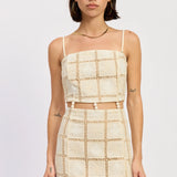 Macrame Beaded Dress