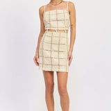 Macrame Beaded Dress