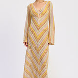 Crochet Cover Up Maxi Dress