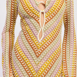 Crochet Cover Up Maxi Dress