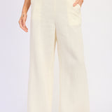 Gauze High Waist Palazzo Pant