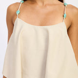 Beaded Scarf Cami