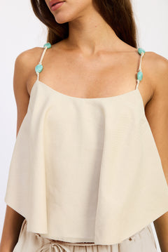 Beaded Scarf Cami