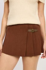 Pleated Mini Skort