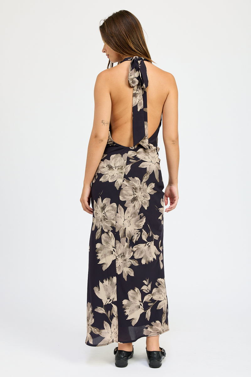 Maxi Halter Dress