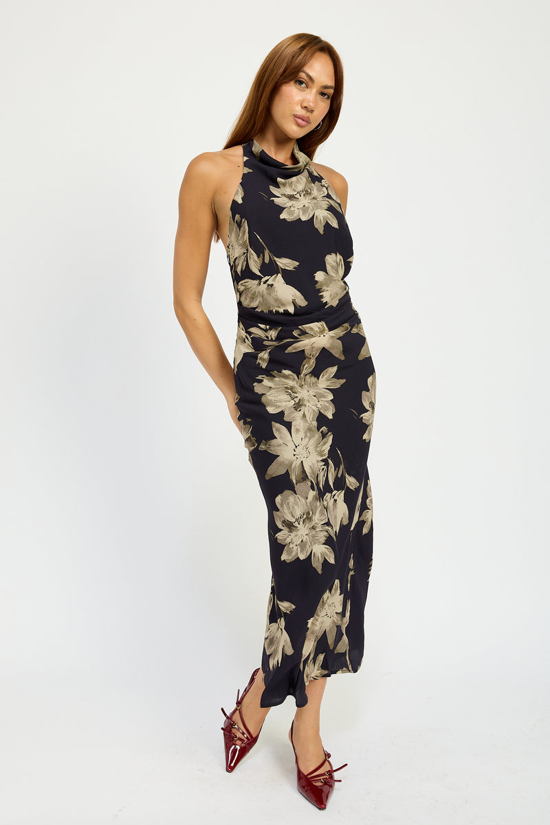 Maxi Halter Dress