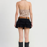 Tiered Mini Skort