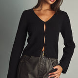 Tie Front Cardigan