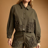 Floral Detail Jacket