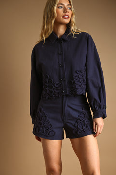 Floral Detail Jacket