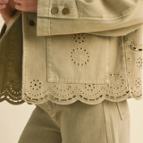 Embroider Trim Jacket