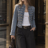 4 Button Military Jacket