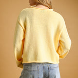 Button Down Front Cardigan