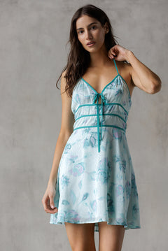Halter Dress With Front Tie