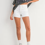 Just Black - Soft Stretchy High Rise Short