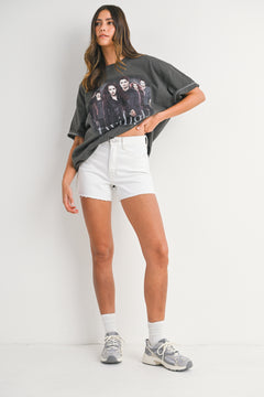 Just Black - Soft Stretchy High Rise Short