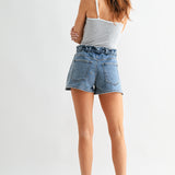 Just Black - Elastic Waist Comfort Short