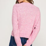 Heart Button Sweater Cardigan