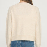 Heart Button Sweater Cardigan