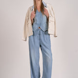 Collared Denim Jacket