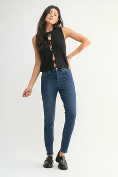 Just Black - Lightweight Skinny