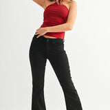 Just Black - Mid Rise Flare