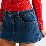 Just Black - Denim Skort