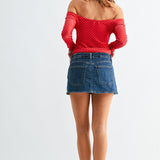 Just Black - Denim Skort