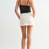 Just Black - Denim Skort