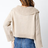 V neck Knit Sweater