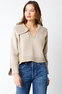 V neck Knit Sweater