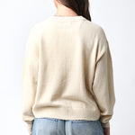 Button Front Cardigan - Oatmeal, Women's Tops Collection
