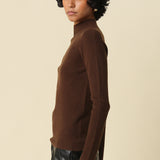 Long Sleeve Mock Neck Sweater Top