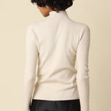 Long Sleeve Mock Neck Sweater Top
