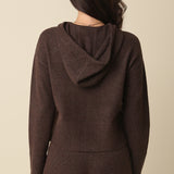 Knit Pull Over Hoodie